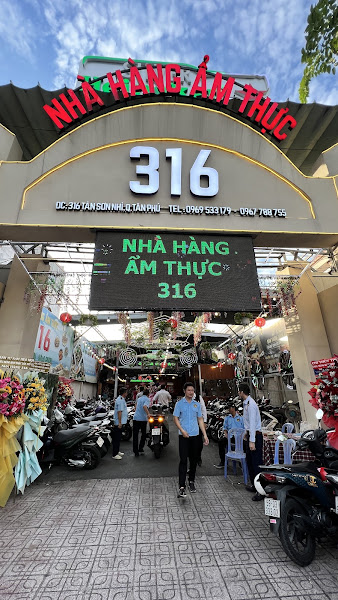 Nhà Hàng Ẩm Thực 316 - Địa điểm quán ngon Tân Phú